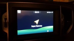 Яндекс навигатор на штатной  магнитоле на android kia sportage 4 ql