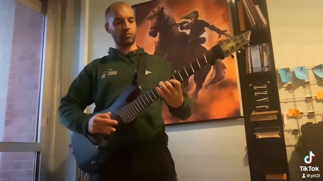 As I lay dying - the darkest nights guitar cover смотреть онлайн