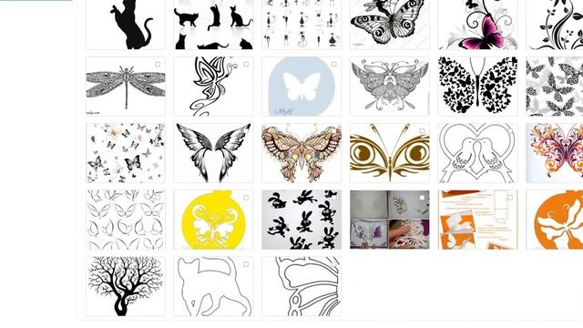 1001 трафареты, шаблоны бабочек для вырезания, раскраски! смотреть онлайн