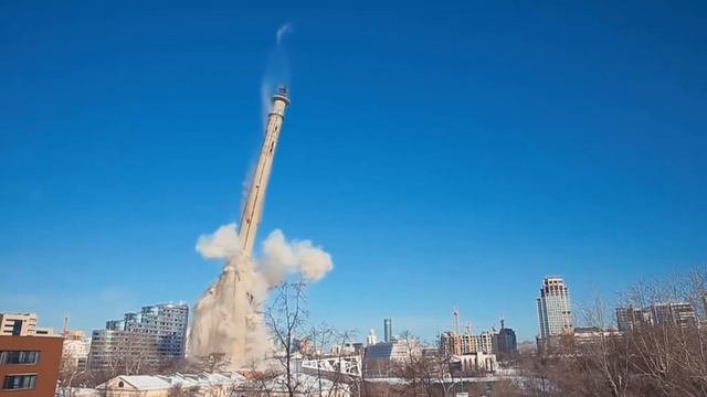 Снос телевизионной башни смерти в Екатеринбурге. Полный обзор
