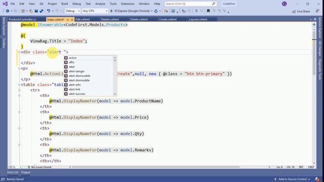 How to Display Bootstrap Alert Notification in ASP.NET MVC | Show Success Message after submit data