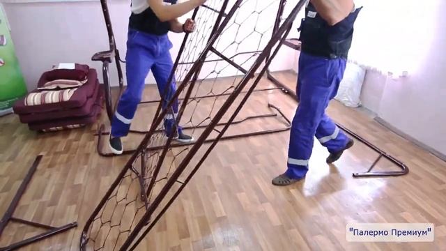 Www.качели-садовые.бел Видеоинструкция по сборке качелей садовых Палермо Премиум производства Ольса