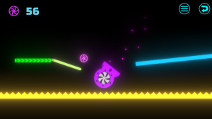 Neon Ball Platformer