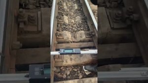 Промер стрелки шаблоном ШЭП-2