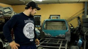 Очень широкая Ока! Рамный пикап из Оки,рама готова.