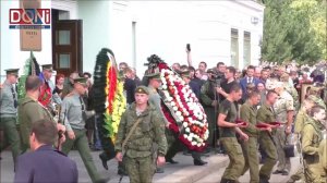 Funérailles d'Alexandre Zakhartchenko - Donetsk - 2 septembre 2018