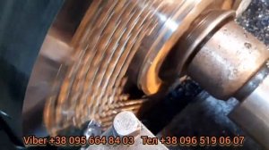 Проточка матрицы 40мм на токарном станке 1к62