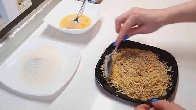 Кабачковые палочки  в сырной панировке/ Нежнейшие  с хрустящей сырной корочкой/ Улетная закуска.
