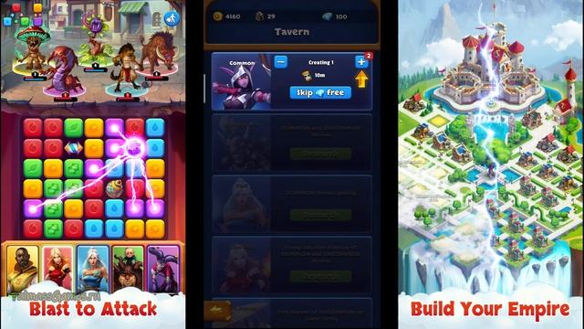 Puzzle Blast Gameplay Android | New Game смотреть онлайн