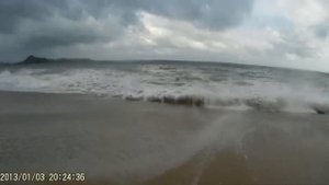 Волны на пляже Ламай о.Самуи! Можно серфить.