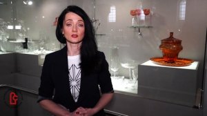 Крюшонница на подносе