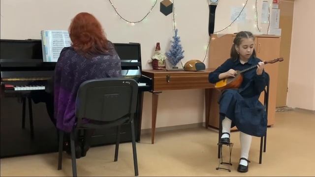 Родина Анелия,9 лет.Ф.Лещинская «Полька» смотреть онлайн