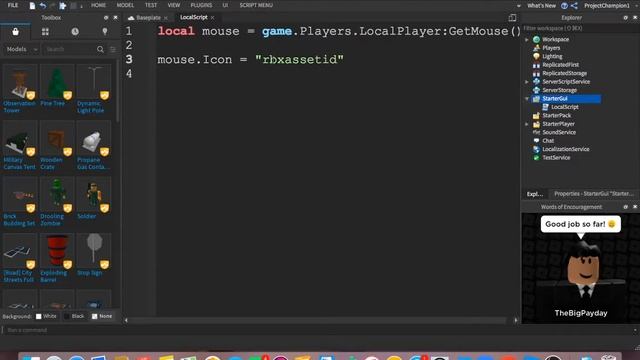How To Add Custom Cursor In Your Roblox Game смотреть онлайн