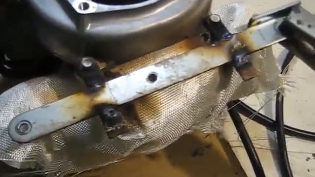 Варим стойку триммерного мотора Honda GX31 для крепления к велосипеду по методу доктора Дью ))