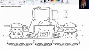 КАК НАРИСОВАТЬ ТАНК ГИБРИД СТАЛЬНОЙ МОНСТР - мультики про танки