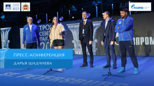 ТРОФЕИ СЕВЕРНОЙ ПАЛЬМИРЫ 2023 | Дарья Шадчнева | Пресс-конференция