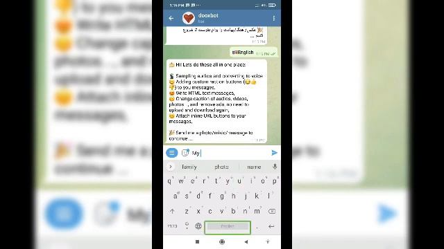 How To Create Buttons in Our Messages Of Telegram With TalkBack. ℹ️Send Message With Buttons Easily