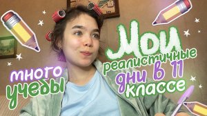 VLOG МОЙ ДЕНЬ / Школа ЕГЭ / 11 класс