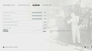 how to change language in Quantum Break