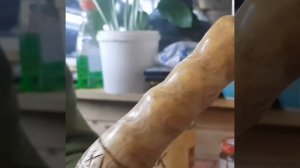 Своими руками. Рукоять от трости со штыком.