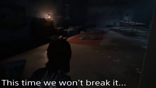 As requested, does the game remember if Ellie breaks that glass jar in the aquarium or not? смотреть онлайн