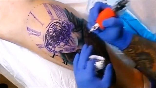 Valkyrie Tattoo Time lapse смотреть онлайн