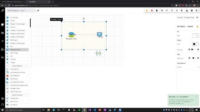 Free Azure Diagram Tool | Draw Azure Architecture Diagrams Online | Create Azure Diagram | CloudSke смотреть онлайн