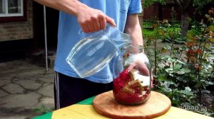 Квас из красной свеклы