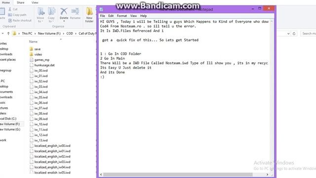The Easiest Fix For Cod 4 . Fix OF IWD.Files Refrenced Error . 2017 January смотреть онлайн