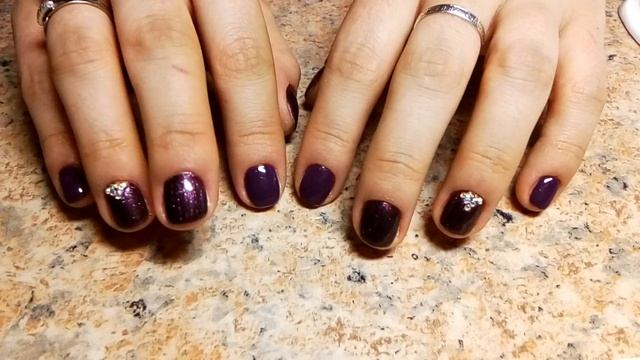 Короткие ногти - покрытие гельлаком смотреть онлайн