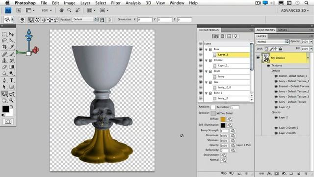 TEXTURES & LIGHTS-3. Setting 3D Material Options.mov смотреть онлайн