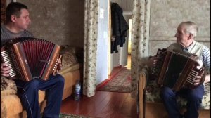 МАТАНЯ и Песни! Гармонисты Алексей Корлыханов и Пётр Ивлев в гостях у гармониста Владимира Евсеева