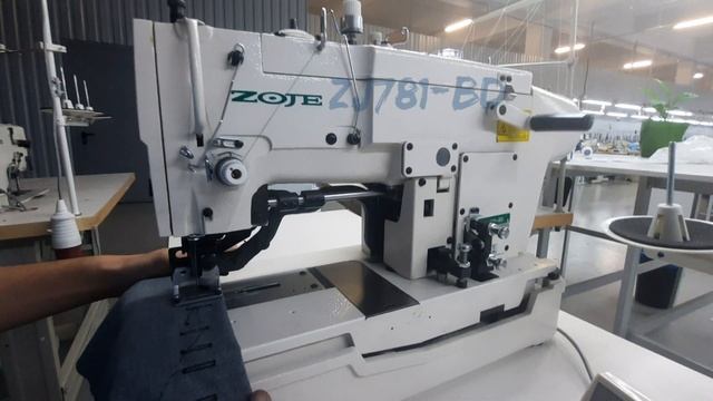 Петельная машина ZOJE ZJ781-BD смотреть онлайн