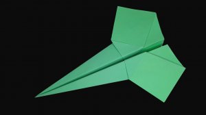 Как сделать бумажный самолётик, который долго летает