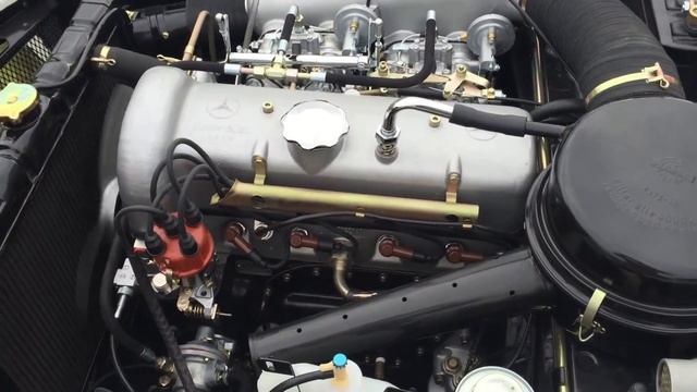 Mercedes 190 SL W121 solex carburettors adjustment Doctorclassic.eu смотреть онлайн
