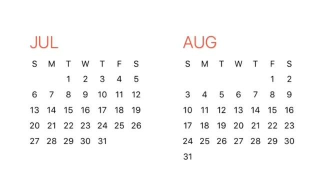 1997 Calendar