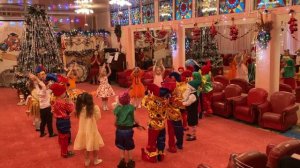 Танец "Новогодняя считалочка".  Группа №5 "Звёздочки"