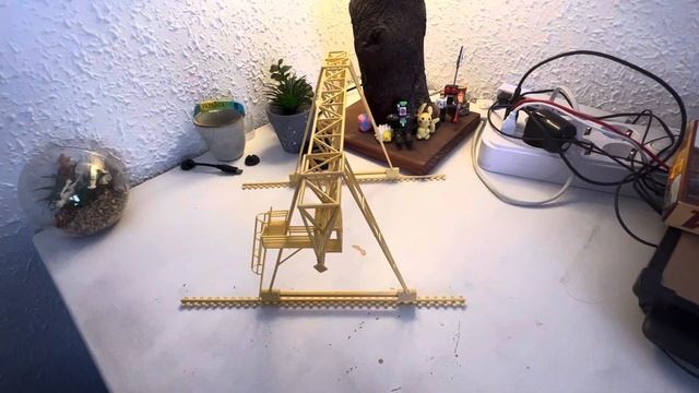 Обзор рельсового крана от Vollmer HO 5635 смотреть онлайн