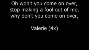 Amy Winehouse - Valerie Lyrics
