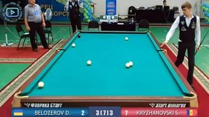 Снайперская дуэль. Крыжановский - Белозеров. Asia Open 2015. Бильярд (американка). Billiards.