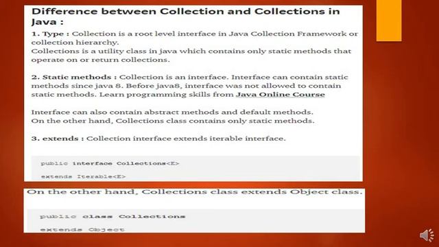 Java Collection - Concepts for Selenium_Collection Framework Part 1 смотреть онлайн