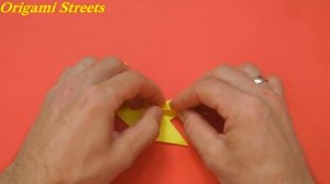 Как сделать зайчика из бумаги. Оригами зайчик. Origami Bunny