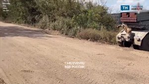Тульские десантники из 106-ой дивизии ВДВ нанесли по позициям ВСУ  новые удары при помощи «Градов»