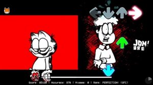 Friday Night Funkin' VS GOREFIELD . Garfield Creepypasta, End of abuse! #fnf #garfield