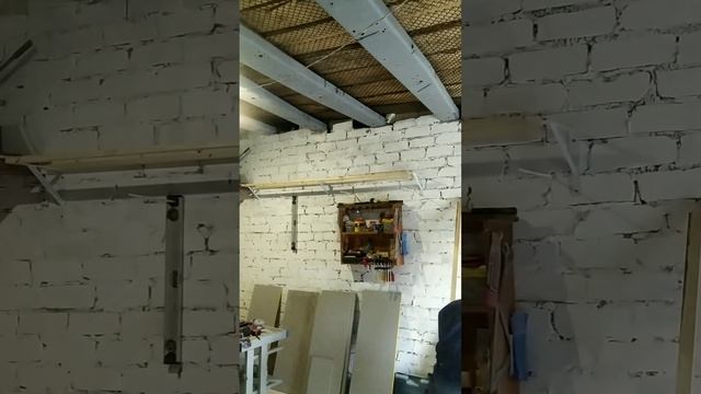 как сделать полку в гараже своими руками. смотреть онлайн