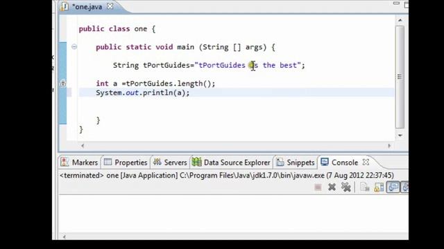 Java Associate - Length and Replace Methods ( PART 11) смотреть онлайн