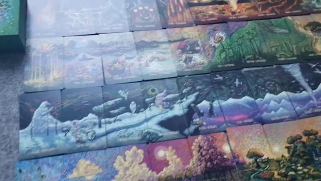 Cosma Visions Oracle - Cards Organized Side by Side смотреть онлайн