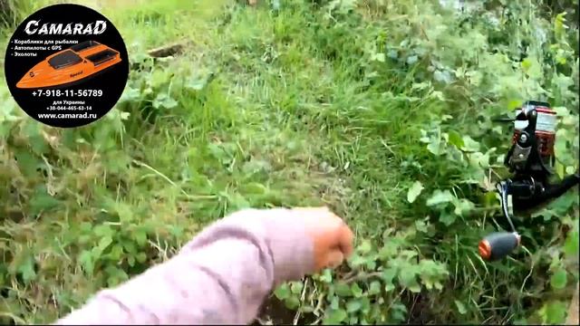 Прикормочный кораблик CamaraD SpeeD - экстремальное испытание нашим клиентом из Ирландии. смотреть онлайн