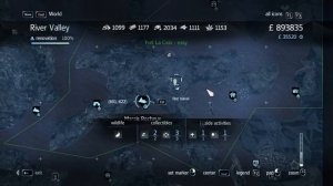 Assassin's Creed Rogue  Templar Maps |  Location 685,  -575