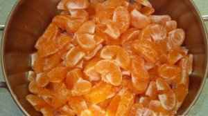 Варенье из мандариновых долек без кожуры
